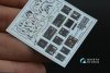 Quinta Studio QD+35144 AH-64A forward avionics bays 3D-Printed & coloured Interior on decal paper (Trumpeter) (with 3D-printed resin parts) 1/35